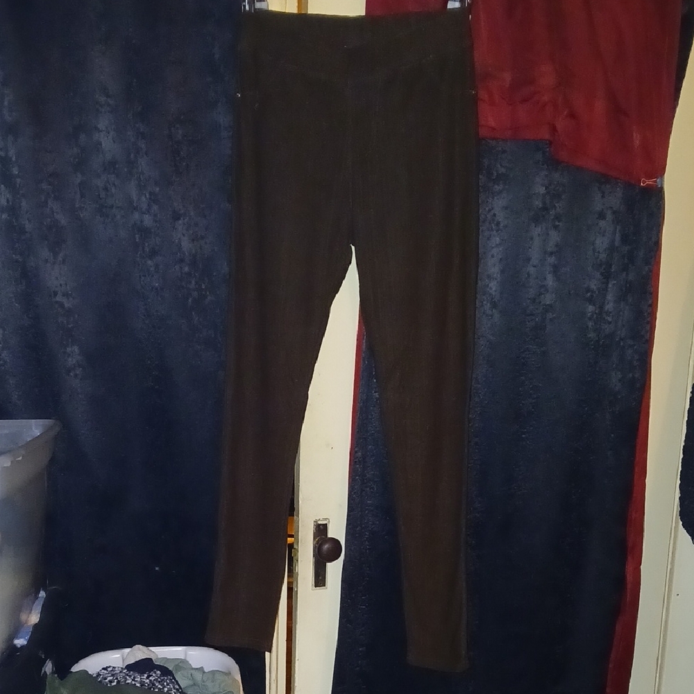 Source Unknown Chocolate Skinny Pants
